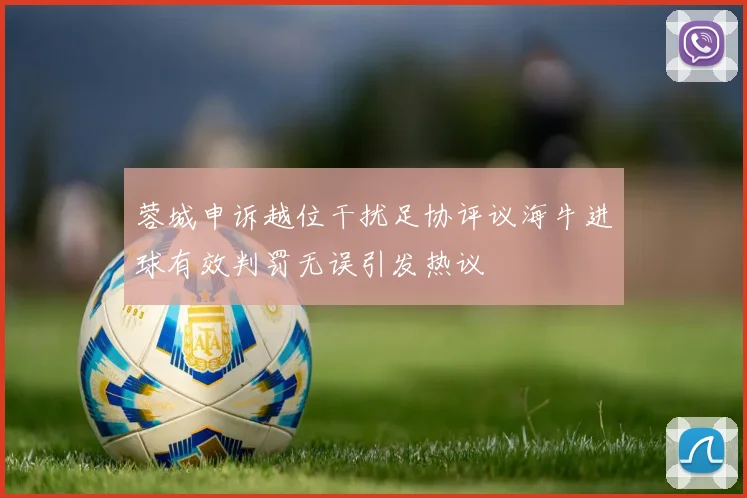 蓉城申诉越位干扰足协评议海牛进球有效判罚无误引发热议